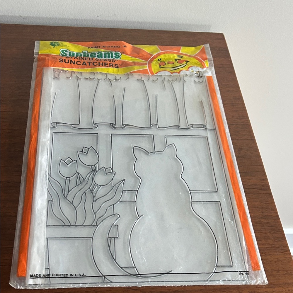 Sunbeam Suncatchers with Orange Highlights